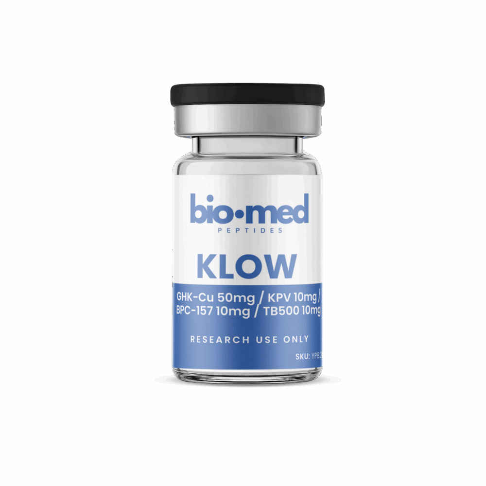 KLOW - GHK-Cu (50mg) / KPV (10mg) / BPC-157 (10mg) / TB500 (10mg)